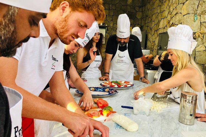 Sorrento: Kochen wie ein Einheimischer mit atemberaubendem Meerblick