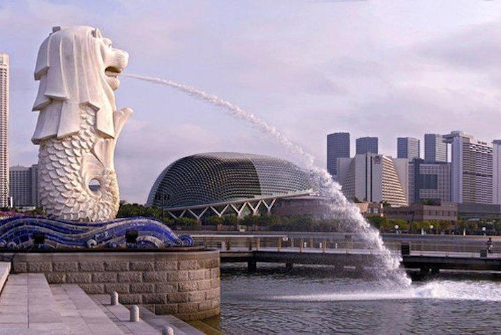 Visite privée à pied de l'aéroport de Singapour