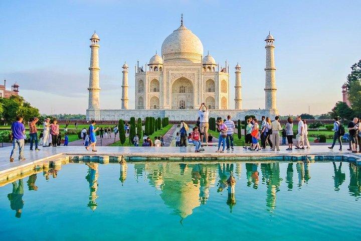 Delhi Agra Amritsar Tour-pakke (Taj Mahal og Golden Temple)