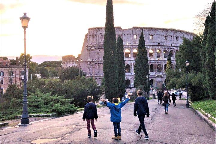 Rom i en dag privat kombination: Colosseum, Vatikanen & Lunch ingår