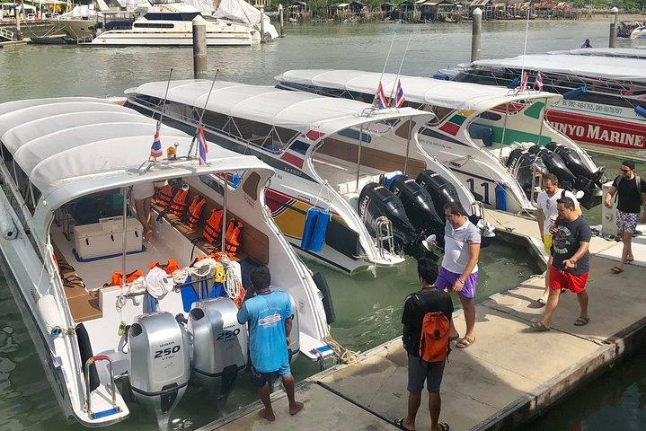 Private Speed Boat Charter naar Monkey Beach Phi Phi Island