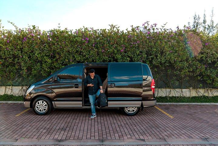 Private Transportation Service Within Guatemala City on a Minibus with A/C