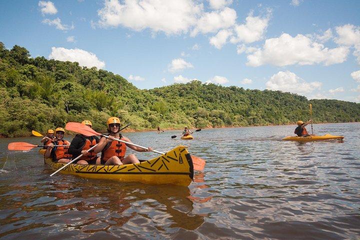 Spedizione guidata con canoa e cascate a Iguaçu