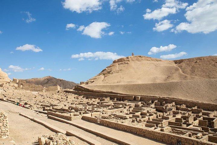 Dagtocht naar Habu-tempel, Vallei van de edelen en Deir El Madina