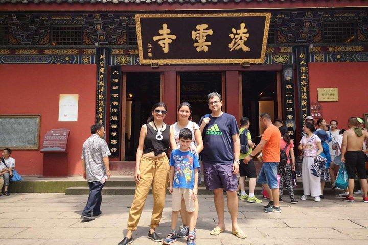 Visite privée d'une journée du Bouddha de Leshan avec visite du marché local