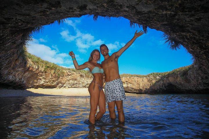 Marietas Hidden beach trip from Puerto Vallarta