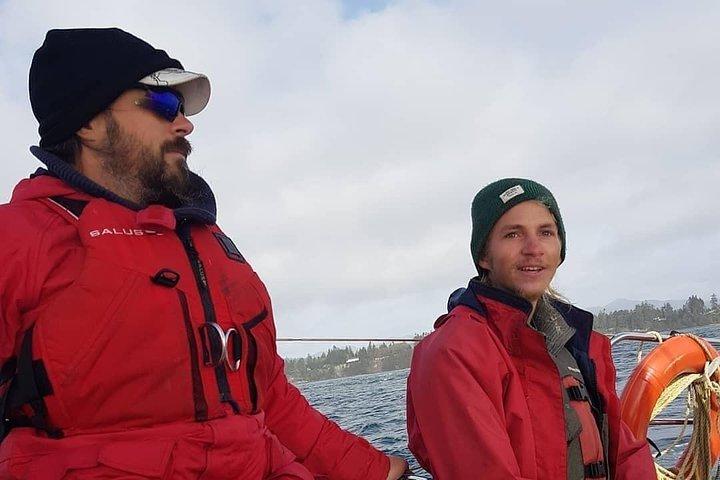 4-stündiges Segelabenteuer auf der Straße von Juan de Fuca