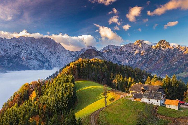 Tour ciclistico autoguidato di 8 giorni in Slovenia da Kamnik