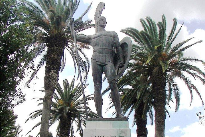 Achilleion-Palast und Korfu-Stadt