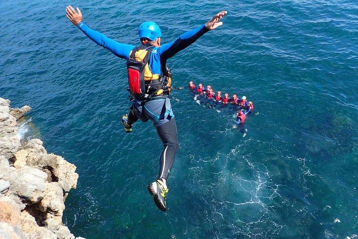 Coasteering y lancha rápida, Arrábida Setúbal, Sesimbra cerca de Lisboa