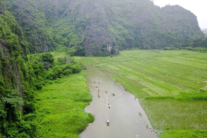 Tour privato di Ninh Binh: Hoa Lu Citadel e Tam Coc Boat Trip con breve ciclismo