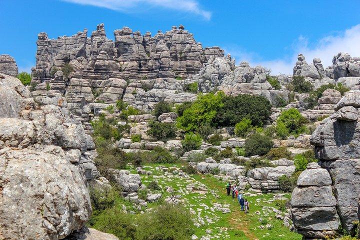 Tour escursionistico Torcal de Antequera da Málaga