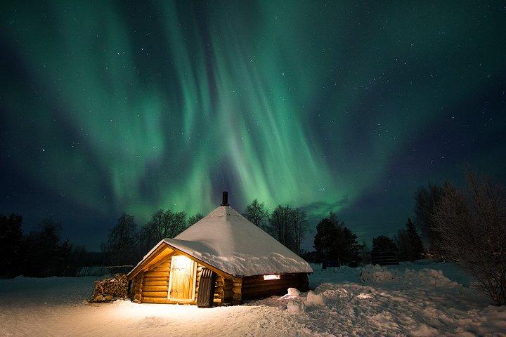 3-h Northern Light Safari by Snowmobiles From Levi