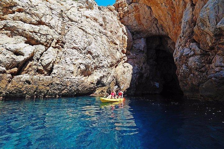Belle excursion en kayak de Sant Elm à Cala en Tió