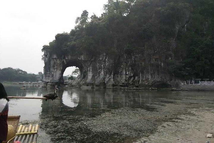 Elephant Trunk Hill og Duxiu Peak Guilin privat dagstur
