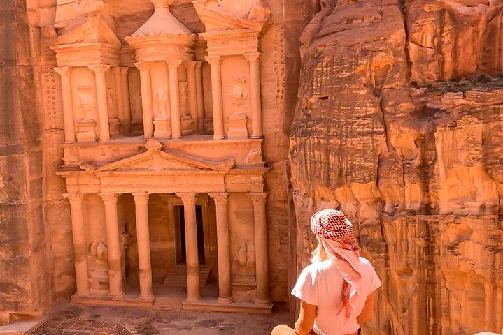 Da Amman | Mar Morto e Petra in un giorno | Tariffe d'ingresso incluse