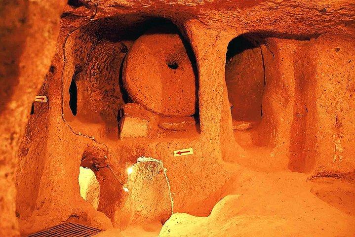 Tour privado da Cappadocia com a cidade subterrânea