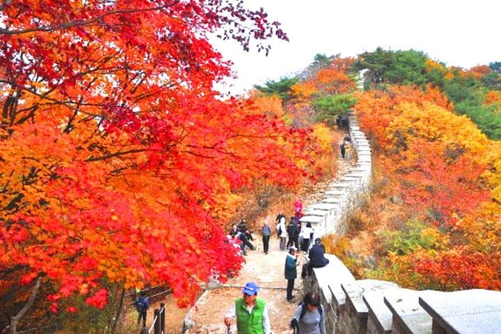 Private Bukhansan Mountain Hiking Tour with Korean Sauna