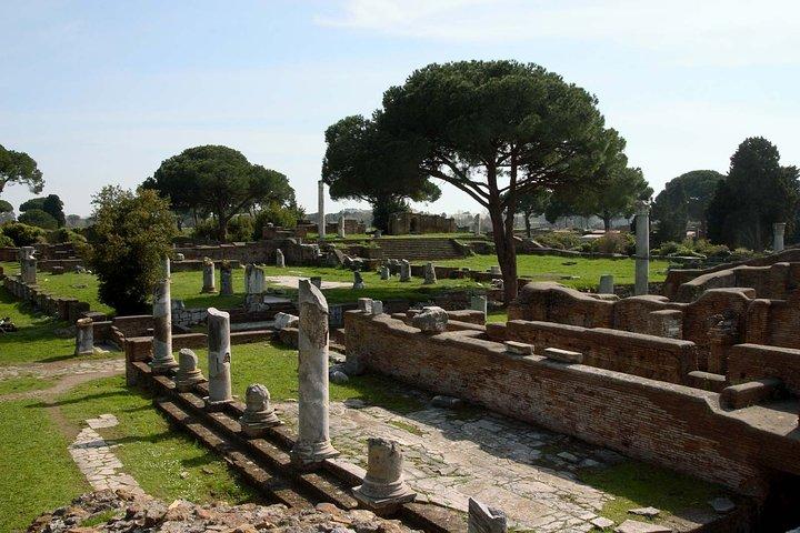 Ganztägiger archäologischer Park der antiken Ruinen von Ostia ab Rom
