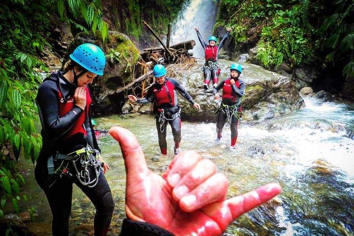 Canyoning | Canyoning | Största vattenfallet 45 meter