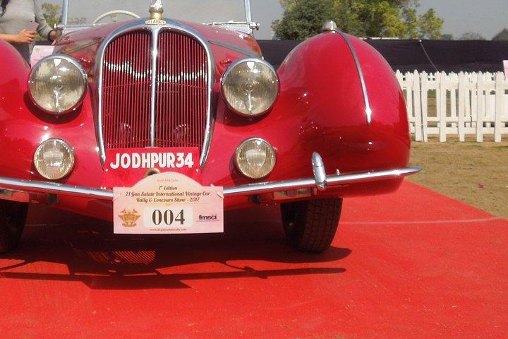 A coleção Royal Car de Jodphur com transporte privado