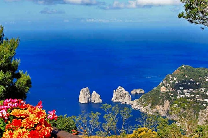 Naples Port Shore Excursion : Capri Island and Blue Grotto Full-Day
