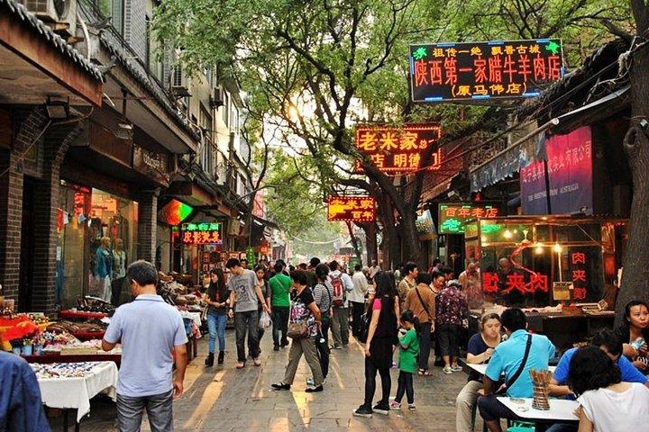 4-timers privat rundvisning i Xi'an med bymur, vildgåspagode og muslimsk kvarter