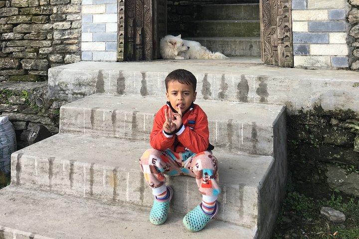 Einfache Wanderung zum Dorf Dhampus von Pokhara