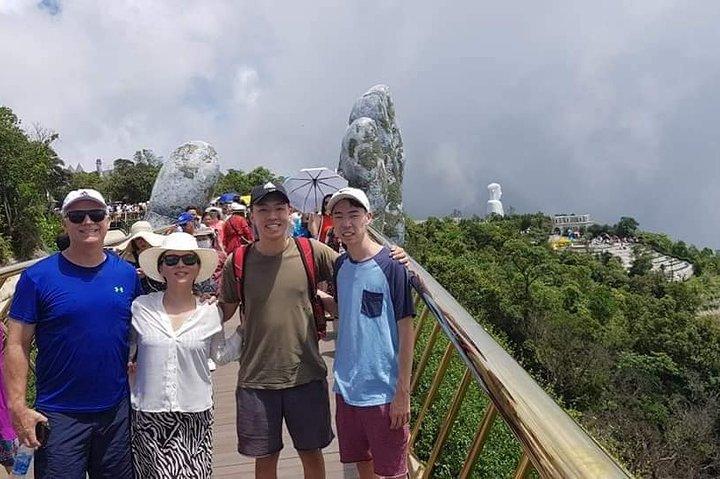 Golden Bridge med begge hænder & Ba Na Hills privat tur