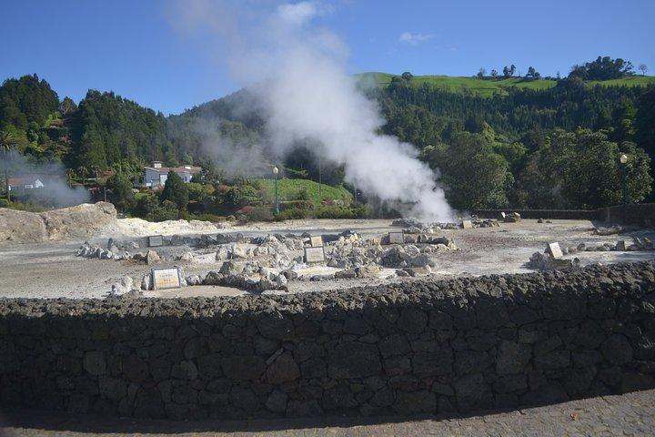 Furnas e sorgenti termali di mezza giornata
