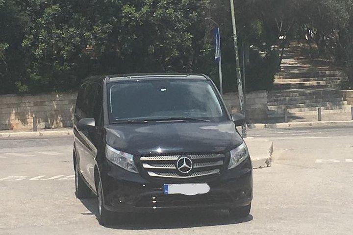 Transport de classe premium (mini-fourgonnette) Aéroport d'Athènes