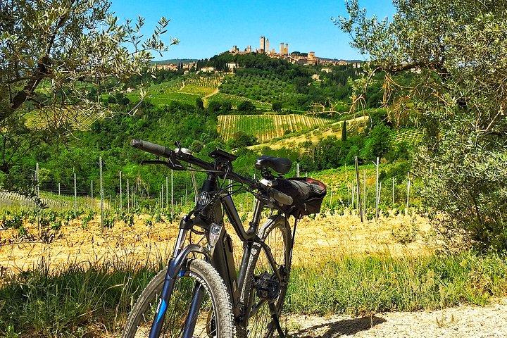 Chianti til San Gimignano cykeltur