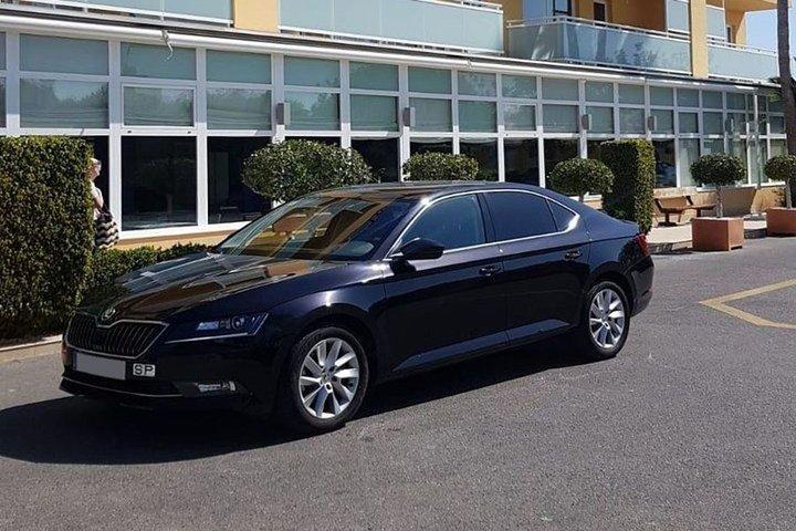 Transfer Benidorm - Alicante Lufthavn i privat bil max. 3 passagerer