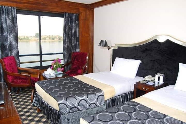 4-Days Nile Cruise Aswan To Luxor and Abu Simbel with train tickets from Cairo
