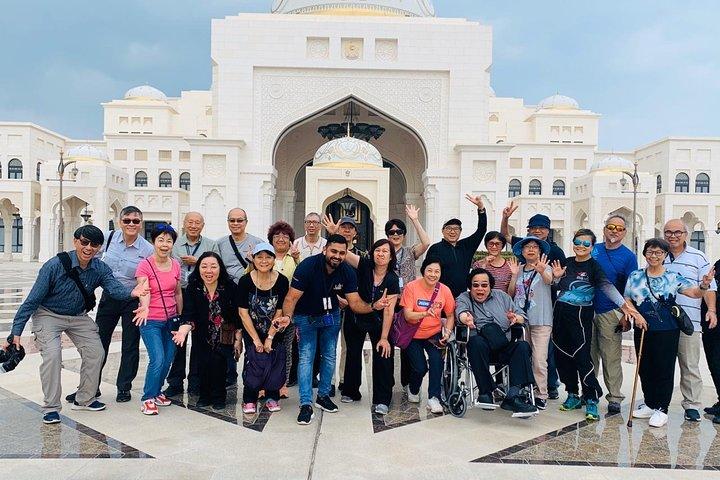 Visite de la ville d'Abou Dhabi avec l'entrée du palais présidentiel - Visite guidée