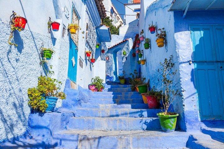 Tour privato di 7 giorni da Casablanca al Sahara via Chefchaouen