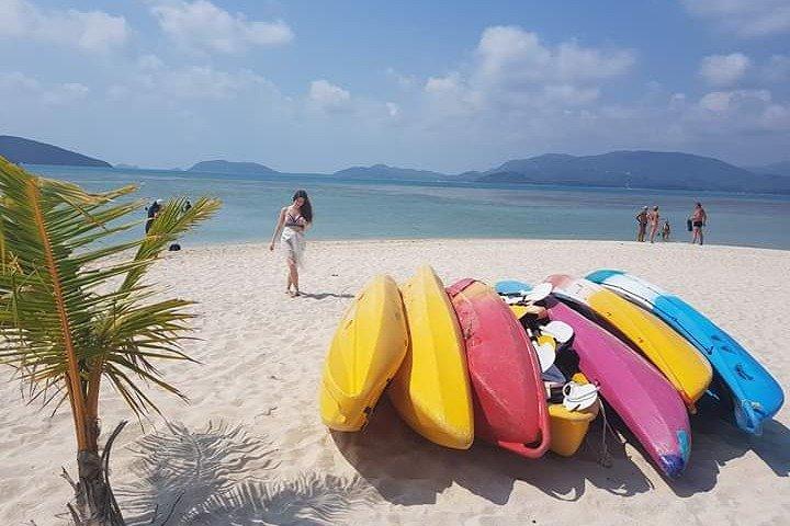 Kajak- und Schnorchelausflug bei Koh Tan & Madsum von Koh Samui