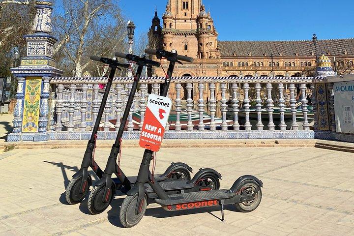 Verhuur van elektrische scooters Sevilla