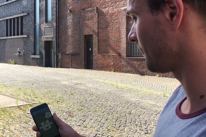 Störtebeker city puzzles in Hamburg with the smartphone
