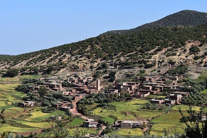 Marrakech à Ouarzazate : excursion privée d'une journée à la Kasbah Ait-ben-hadou