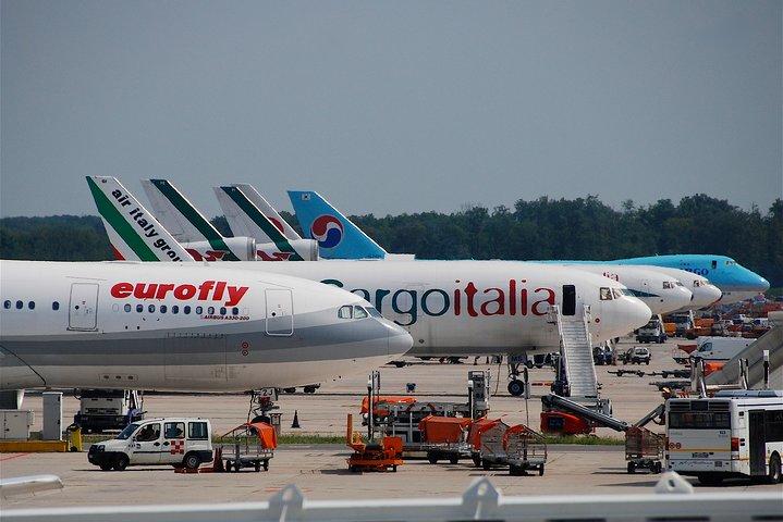 Transfert privé d'arrivée OU de départ à Milan (aéroport de Malpensa)
