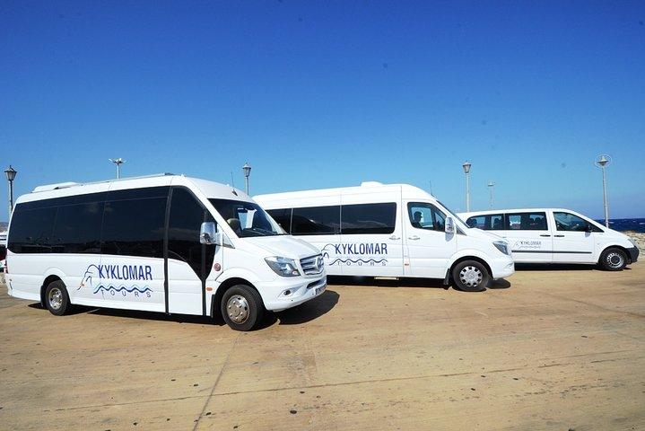 Privat Mykonos Transfers upp till 15 personer
