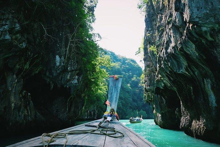 Excursion privée en bateau à longue queue aux îles Hong de Krabi