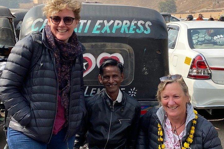 Visite privée d'une journée complète à Jaipur en tuk tuk
