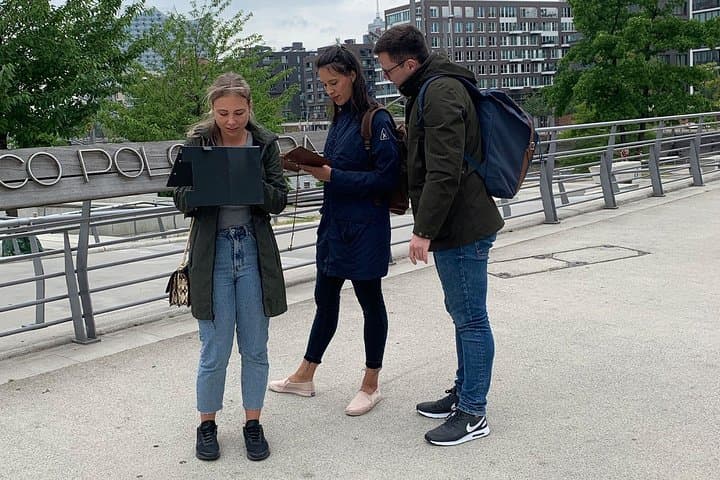 Treasure Hunt through Hamburg's Hafencity