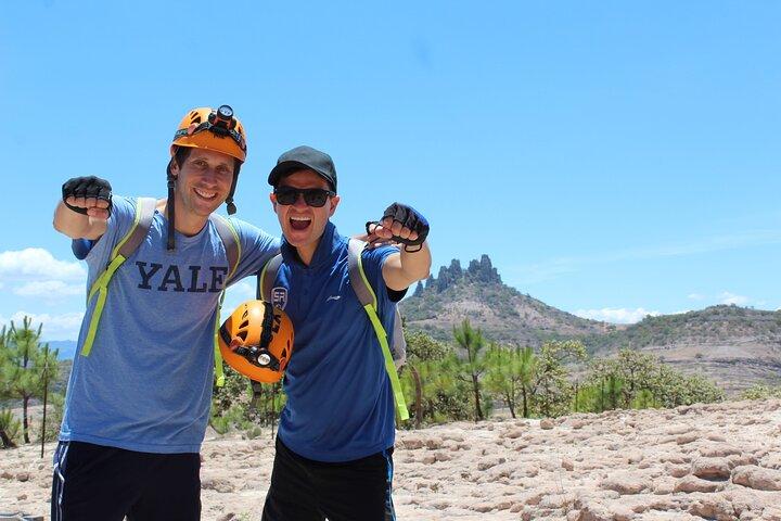 Avventura in mountain bike e speleologia da San Miguel de Allende o Querétaro