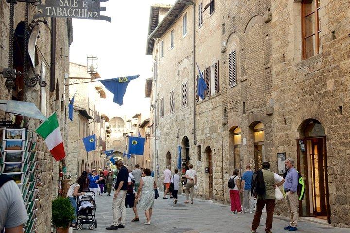 San Gimignano Monteriggioni Toscane Chianti Dégustation de vins Fullday de Florence