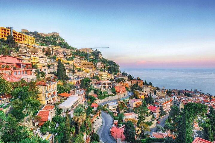 Le meilleur de la Sicile orientale: visite privée de Taormina et Castelmola au départ de Giardini Naxos