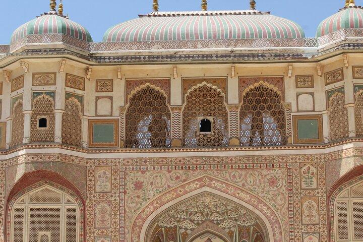Ikoniska forten i Jaipur med ett besök på hantverkscentret