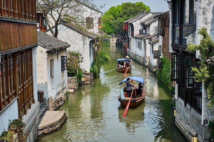 Excursion privée d'une journée à la ville aquatique de Zhouzhuang au départ de Shanghai
